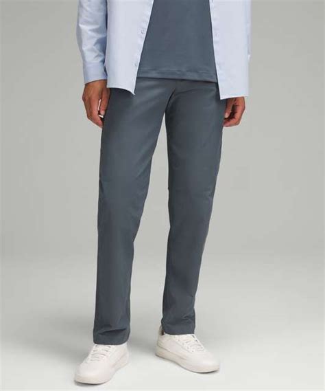 Lululemon ABC Classic-Fit Trouser 32"L *Stretch Cotton VersaTwill - Oil ...