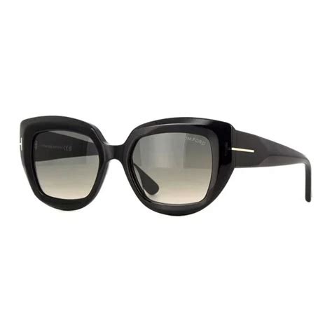 Tom Ford Women's Designer Square RX-Sunglasses FT119201B Smoke Gradient ...