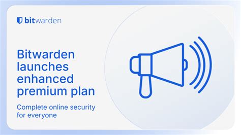 Bitwarden launches enhanced premium plan: Complete online security for ...