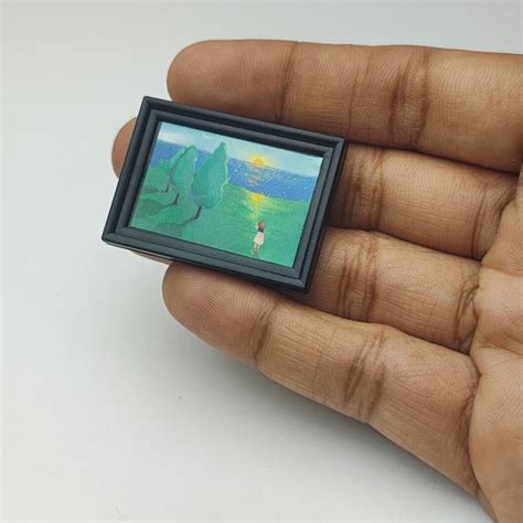 Miniature Spring Scene Frame – Miniatures Shop