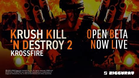 Krush Kill 'N Destroy Krossfire official open beta trailer