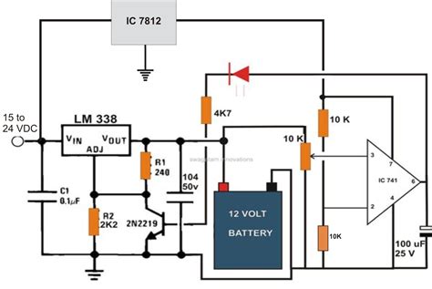 Automotive Battery Charger Circuit Diagram