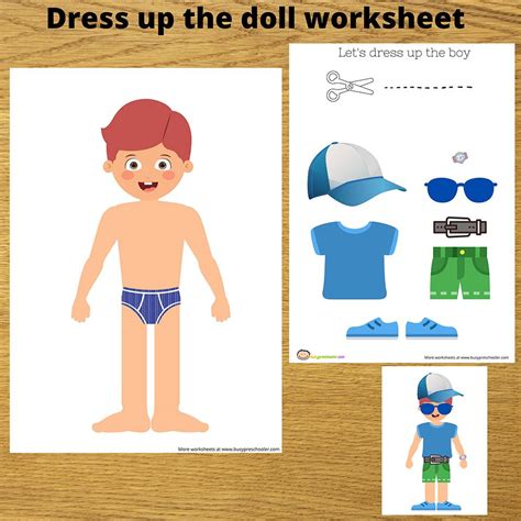 Printable Dress Up Dolls