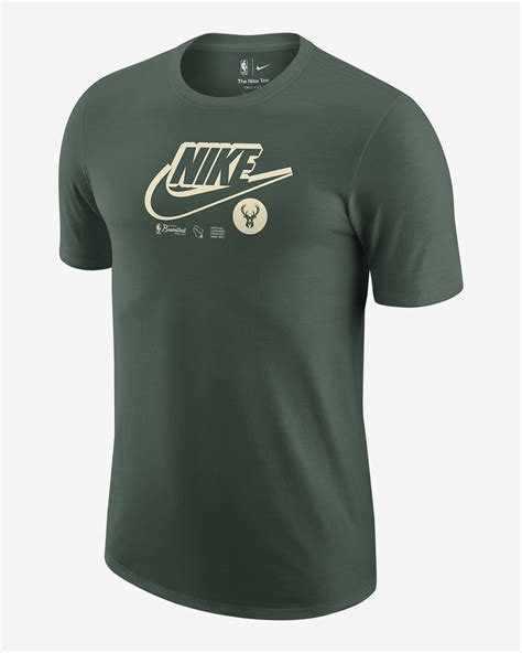 Milwaukee Bucks Logo Men S Nike Dri Fit Nba T Shirt Nike Id