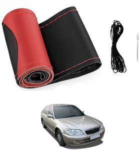 monolive Hand Stiched Steering Cover For Honda City Price in India ...