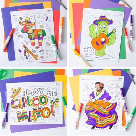 Free Cinco De Mayo Coloring Pages Fun