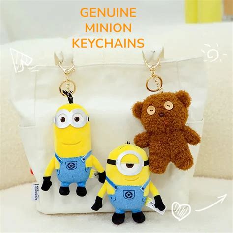 Minion Mischief Genuine Plush Keychains