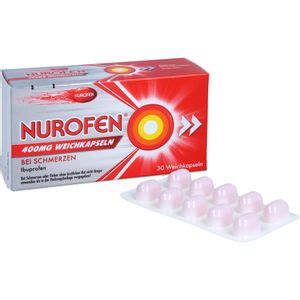 NUROFEN 400 mg Weichkapseln 30 St - Reduzierte Artikel - MEDICON Shop