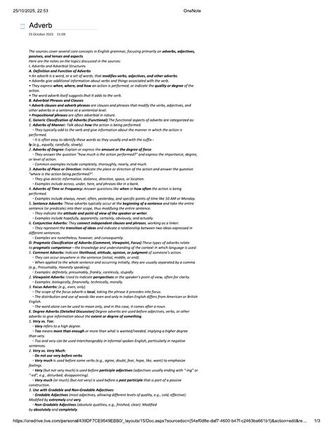 Adverbs and Adjectives in English Grammar: Key Concepts and Functions ...