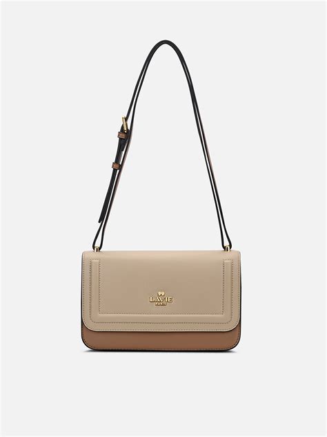 Buy Lavie Paris Camelia 3 Compartment Medium Flap Sling Bag Online ...