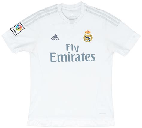 2015 16 Real Madrid Home Shirt 4 10 M