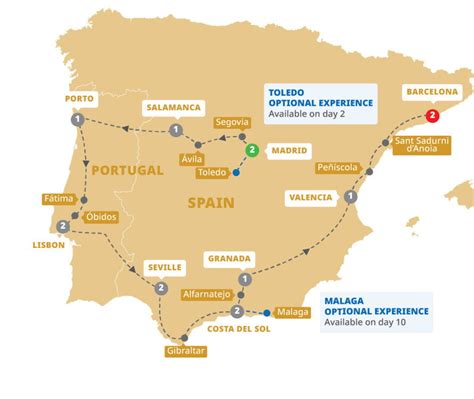 Best of Spain & Portugal (Winter) - Trafalgar (15 Days From Madrid to ...