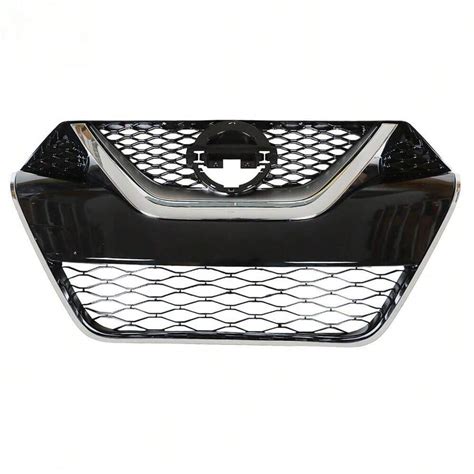 Us Front Bumper Grille For Nissan Maxima Chrome Black Grill