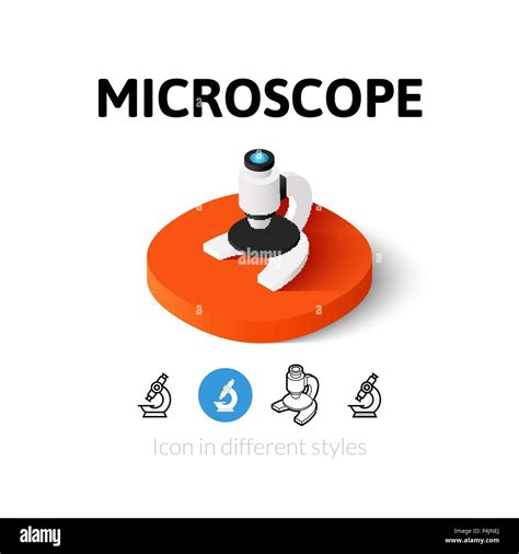 Microscope icon design vector Stock Vector Images - Alamy