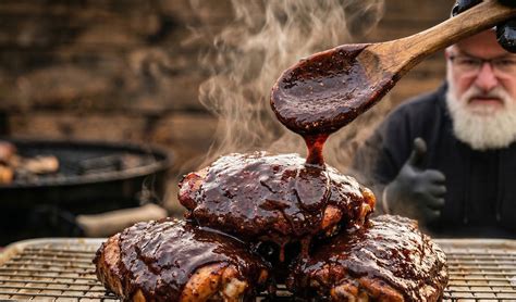 This is the part where the pit master eats in front of you - then he ...