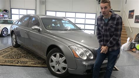 My Maybach 57 arrived in style