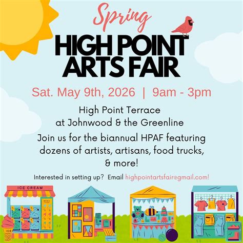 Spring 2026 Biannual High Point Arts Fair, 3730 Johnwood Dr, Memphis ...