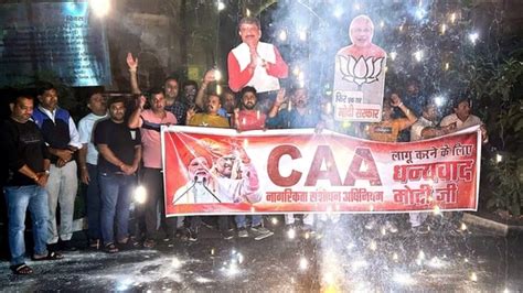Centre notifies CAA rules in big pre-poll decision | India News