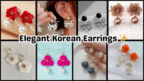 “Korean Minimal Earrings You’ll Love Office, Formal & Party Looks - YouTube