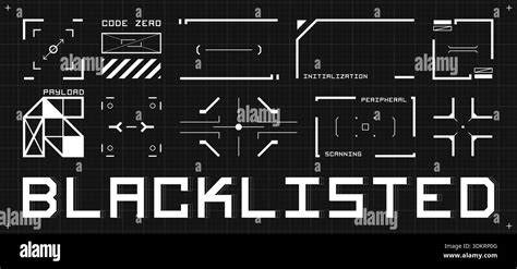 Digital dashboard interface Black and White Stock Photos & Images - Alamy