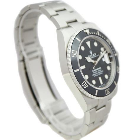 Used Rolex Submariner Date Ln Black Case Mm Men S Watch