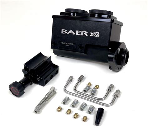 Baer Brakes Remaster Master Cylinder W Prop Valve Bore Lh Port Ebay