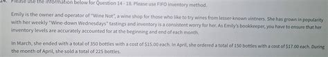 Solved: Please use the information below for Question 14 - 18. Please ...