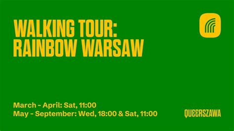 Queerstorical Walking Tour in English: Rainbow Warsaw 🌈, Warszawa ...