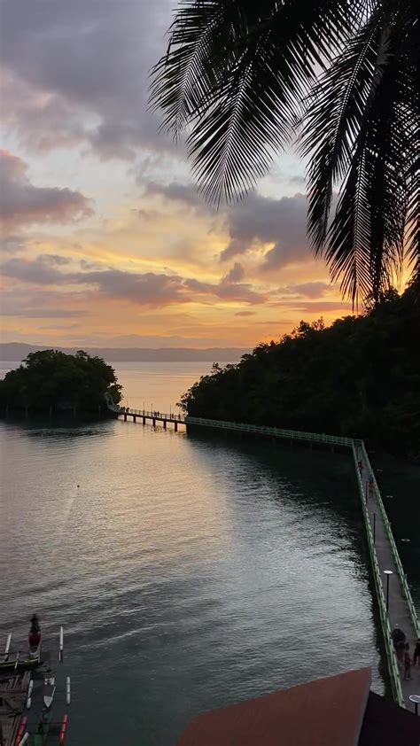 Tagbak Marine Park: Spectacular Sunset in Southern Leyte | TikTok