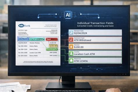 Bank Statement Data Extraction AI Software | Accely