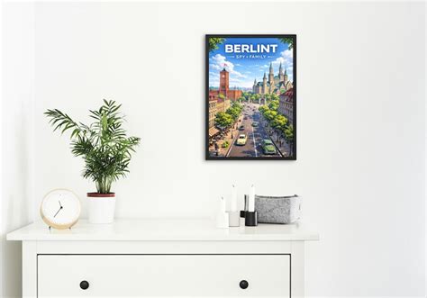 Buy Spy X Family - Berlint Poster | Anime City Art Printable (instant ...