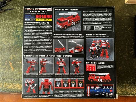 Masterpiece Transformers MP 33 Inferno Boxed Complete Takara Tomy EBay