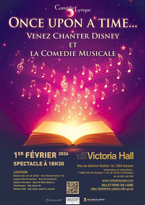 Once Upon a Time – Concert familial et interactif au Victoria Hall ...