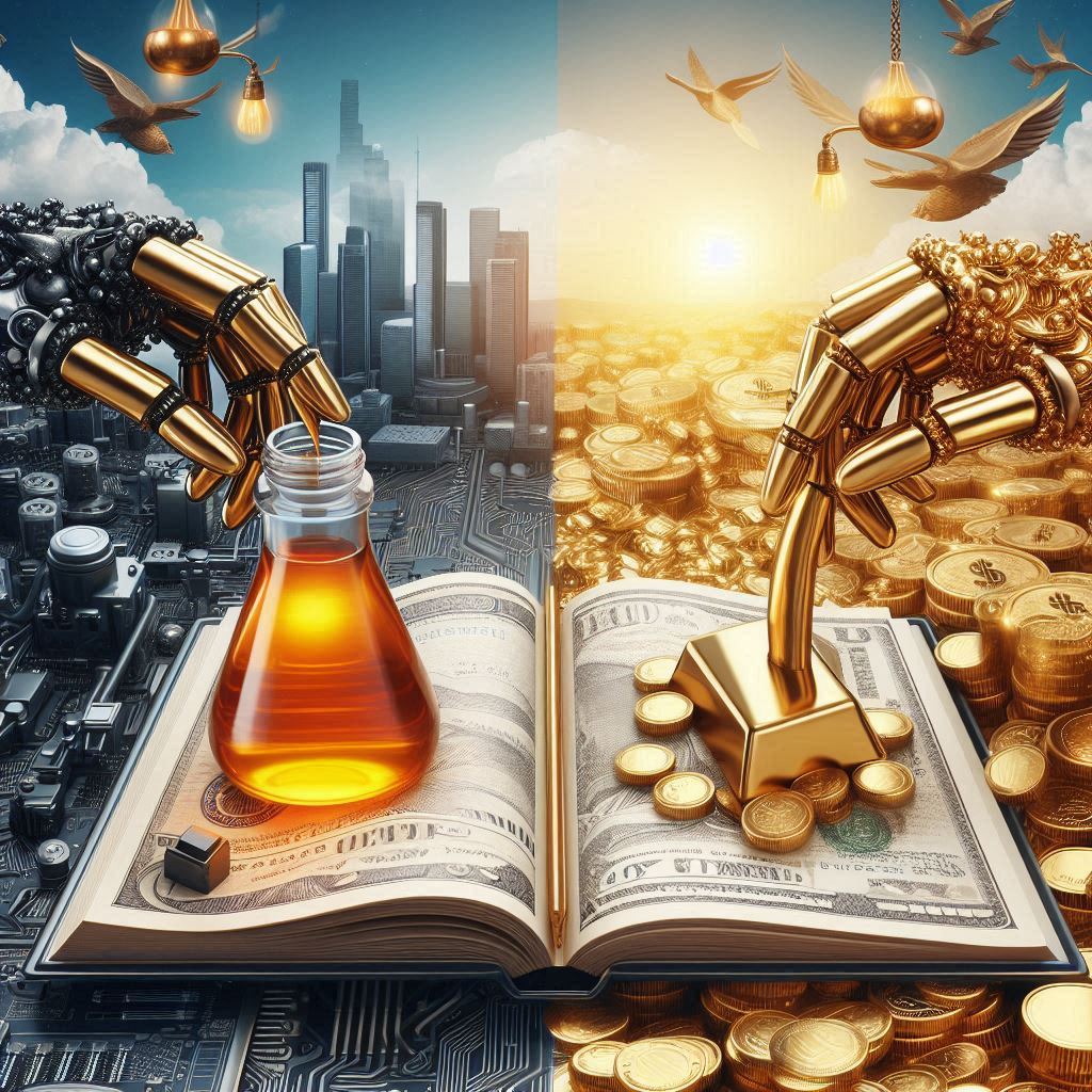 comparing crude oil to gold as a viable investment