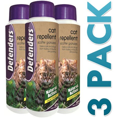 Safe, reliable cat repellents and scratching deterrents keep your pets away from dangerous or sensitive areas, indoors and out. Defenders Natural Active Cat Repellent Scatter Granules ...