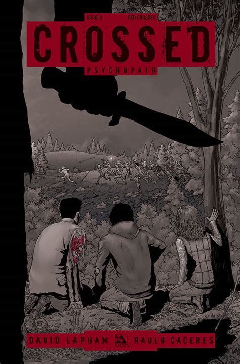 Crossed Psychopath 2 Red Crossed Cover Fresh Comics