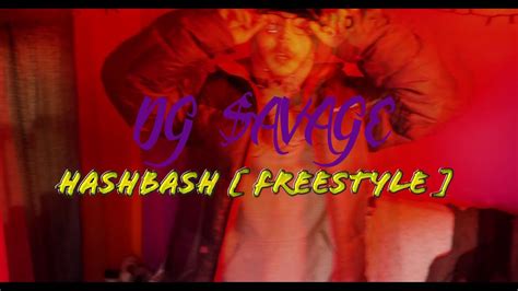 DG Avage HashBash FREESTYLE Official Music Video YouTube