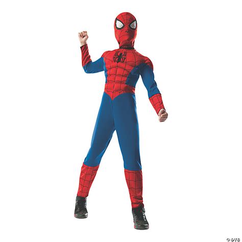 Boys 2 In 1 Reversible Deluxe Spider Man Costume Oriental Trading