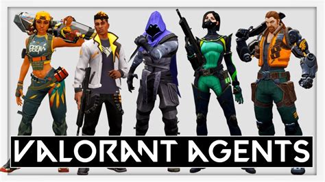 All Valorant Agents Characters And Full Abilities Showcase Youtube