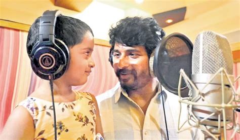 Aradhana Sivakarthikeyan Sings With His Daughter Sakshi