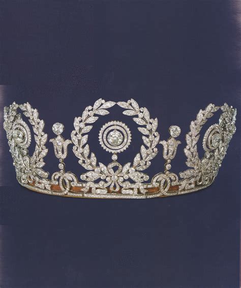 Cartier An Important Vintage Garland Style Platinum And Diamond