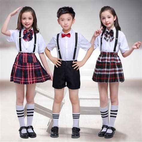 100 170cm Church Choir Children School Uniform Skirt For Girls Plaid