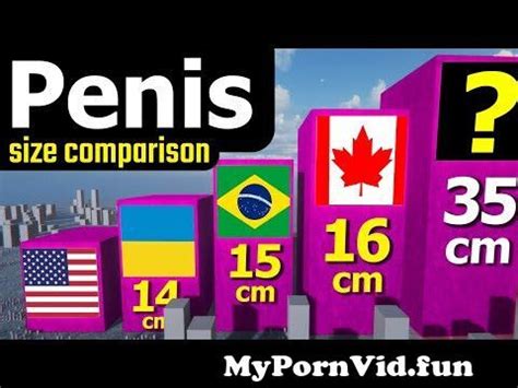 Penis Sizes Comparison Who Has The Biggest Penis International Penis