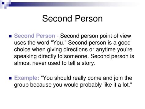 🎉 Second Person Point Of View Example Point Of View Meaning Examples