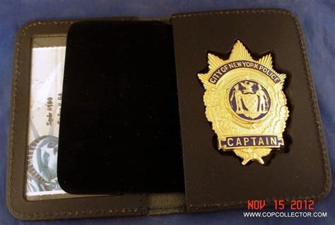 Perfectfit Wallet For Nypd Captain Shield