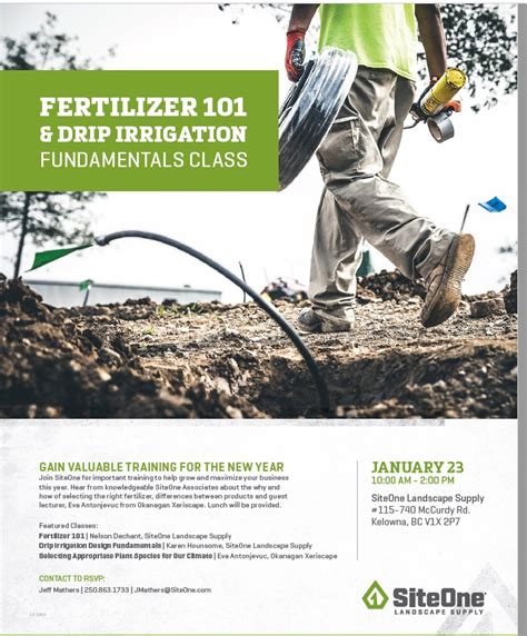 Iepma Fertilizer 101 And Drip Irrigation Training