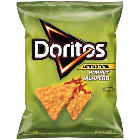 Doritos Poppin Jalapeno Flavored Tortilla Chips Reviews 2019