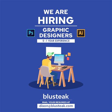 Job Post For Creative Graphic Designers Social Media Advertising
