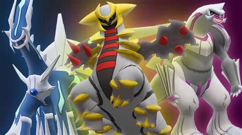 Dialga Palkia E Giratina O Trio Da Criação Lendas Do Mundo Pokémon