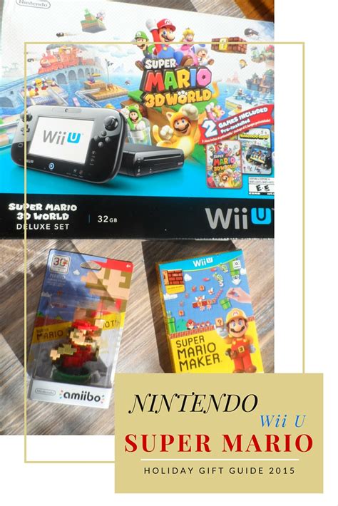 Nintendo Wii U Its Super Mario Everything New Mommy Bliss
